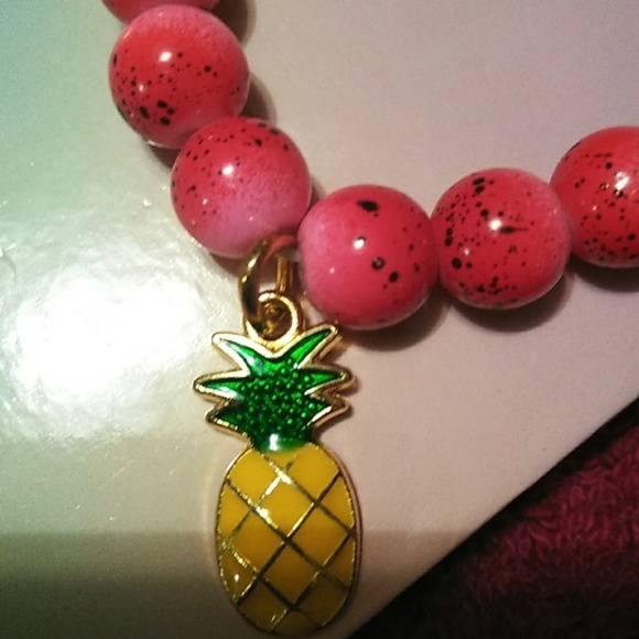 🍍🌵SPRINGTIME BOHEMIAN VIBES GLASS BEAD BRACELETS - Picture 5 of 5